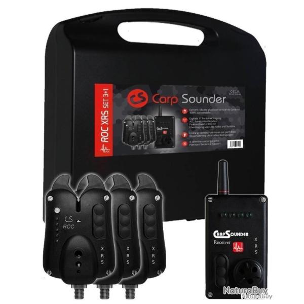 Carp Sounder ROC XRS Black SET - 3 Indicator