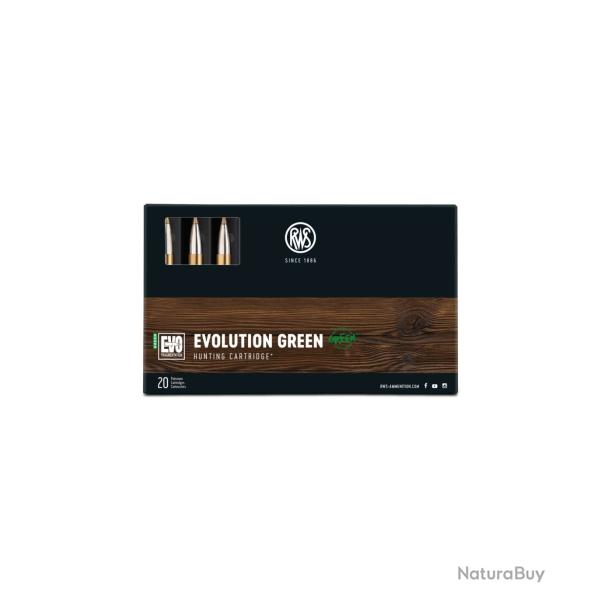 !! Op� !! CARTOUCHES RWS 7X64 EVOLUTION GREEN 8.2G 127 GRAINS