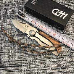 Couteau Herbertz « squelette zébra »