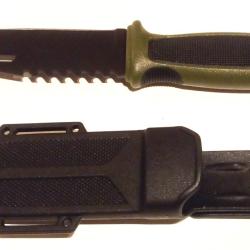 Couteau Lame fixe dos scie