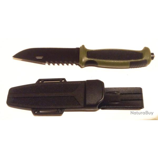 Couteau Lame fixe dos scie