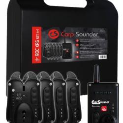 Carp Sounder ROC XRS Black SET - 4 Indicator