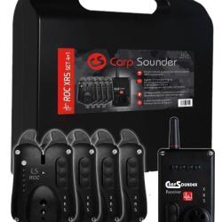 Carp Sounder ROC XRS Black SET - 4 Indicator