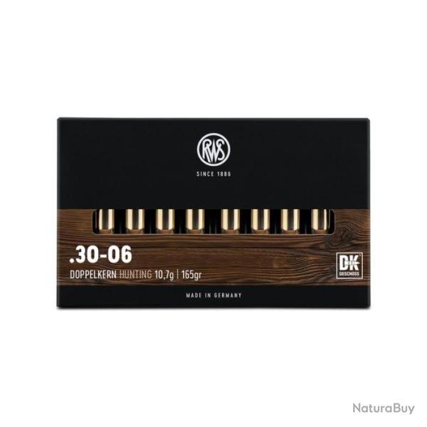 Balles RWS DK - Cal. 30-06 Sprg - 30-06 / Par 1