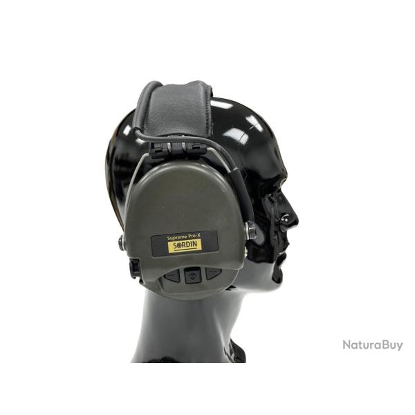 Casque Sordin Supreme Pro X Gel - Vert