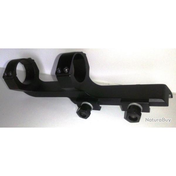 Montage picatinny monobloc colliers 30mm