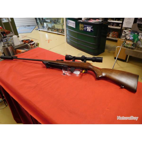 CZ 452 cal  22 lr + optique + moderateur + bipieds , Occasion sans Prix de Rserve