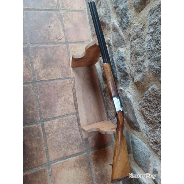 INUSABLE FUSIL SUPERPOS  BERETTA S56E PATENT CAL12 CH70 LISSE/ 3/4 CH EPREUVE 1200BARS BON ETAT !!