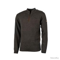 Pull Laine Col Zippé Treeland T903 Taille 3XL