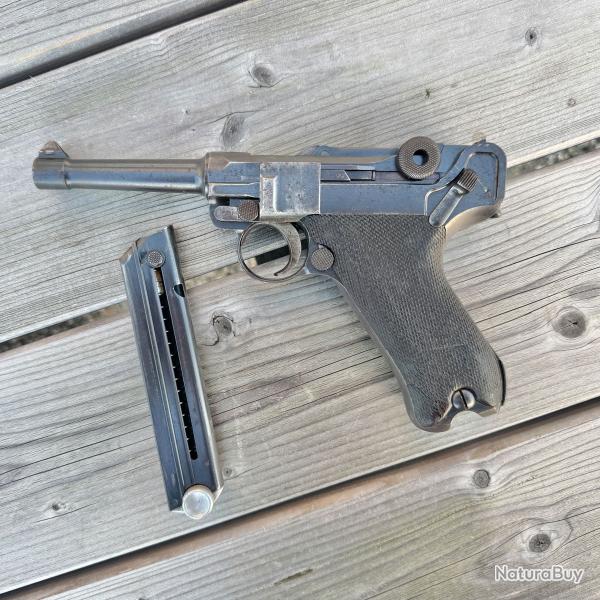 OCCASION - Pistolet Luger P08 Fabrication DWM 1915 cal. 9x19mm
