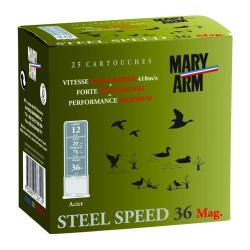 MARY ARM Steel 36 cal.12/76 36gr x25 Acier pb.2+3