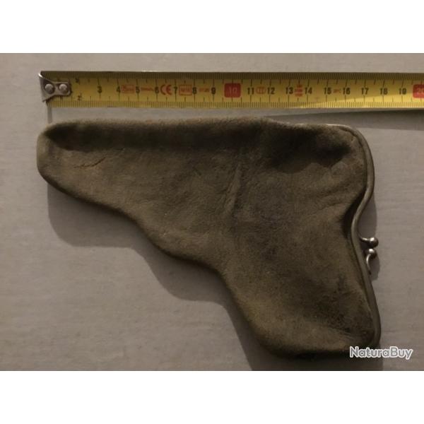 Jolie petit tui Holster feutrine d'poque N3