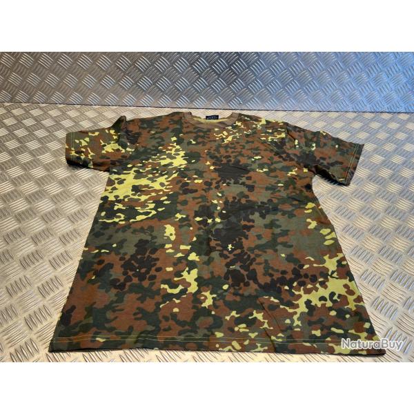 t shirt mil-tec camo bw flecktarn neuf 11012021