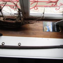 Fourreau 3 de sabre  L 895mm