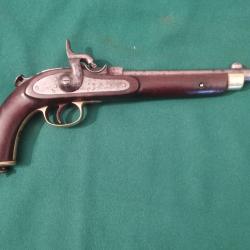 Pistolet   britannique Westley Richards,  "Monkey Tail"  11 mm   m / 1867