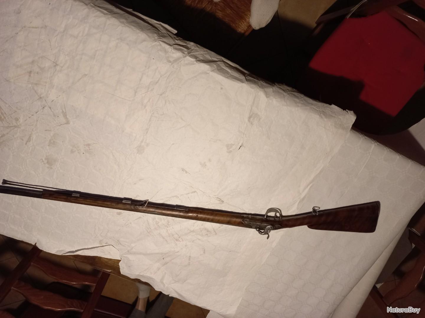 Pistolet à percution poudre noire reproduction Dikar - Fusils à