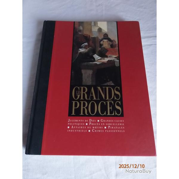 Cadeau de Noel, livre historique "les grands proc�s".
