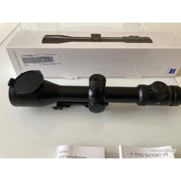 Lunette ZEISS Victory V8 2,8-20x56 M avec asv et asv long range