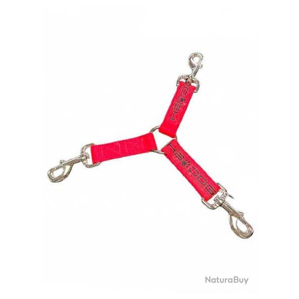 TRIPLEUR HELEN BAUD POLYPROPYLENE rose 20cm x 25mm x 2.5mm