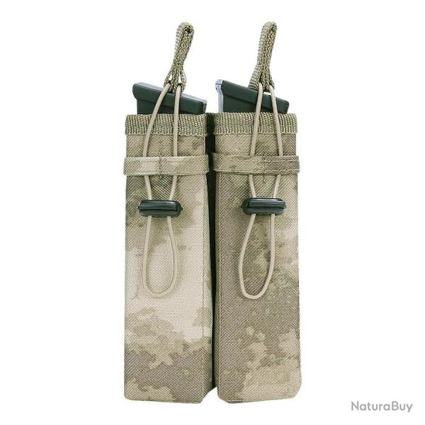 Pochette 2 chargeurs syst�me Molle  #C (Couleur Camouflage ICC AU)