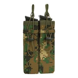 Pochette 2 chargeurs système Molle  #C (Couleur Camouflage Digital)