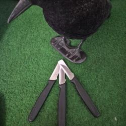 Couteau d'office bec d'oiseau professionnel.