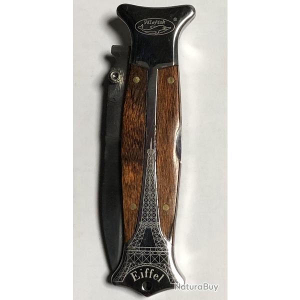 couteau ouverture manuelle tour eiffel