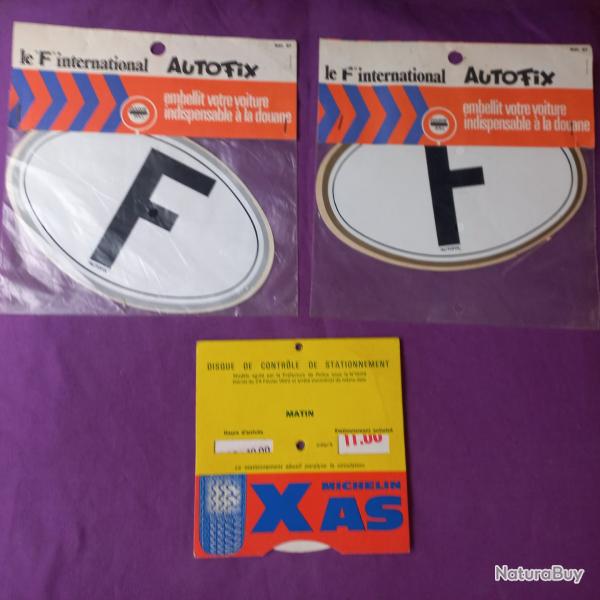 lot vintage pour automobile 1960 / 1970