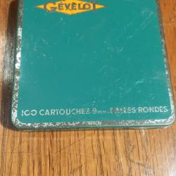 Bo&icirc;te de 100 cartouches anciennes 9 mm Flobert