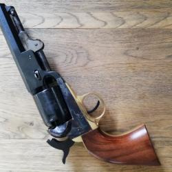 Réplique pourdre noire Colt navy yank sheriff acier.