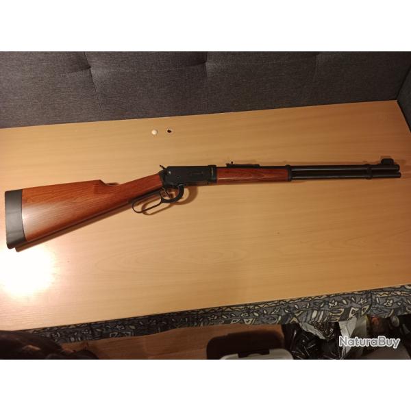 Carabine a plomb 4,5 Walter action crosse et longuesse en bois