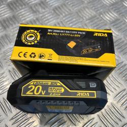 batterie 20v - 2Ah Rida ly777 outils silex Schneider Rida Meterk Liangye perceuse gonfleur viseuse