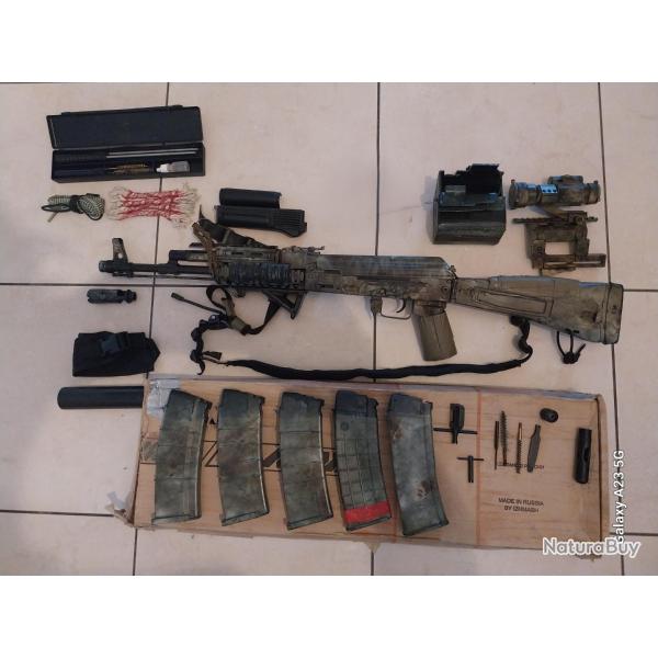AK 101 SAIGA IZHMASH 223REMINGTON+RDS+OPTIQUE