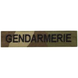 Bande Patronymique Gendarmerie Brod&eacute;e - Cam CE