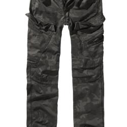 Pantalon Adven Slim Black Camo