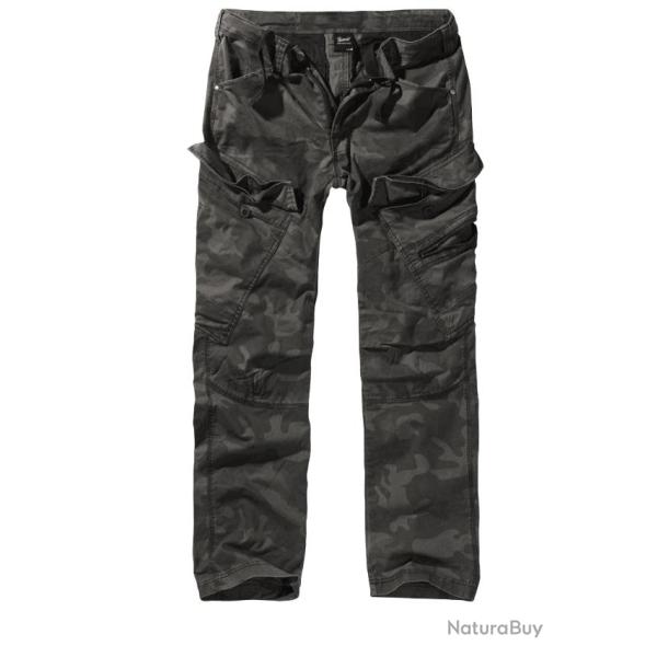 Pantalon Adven Slim Black Camo