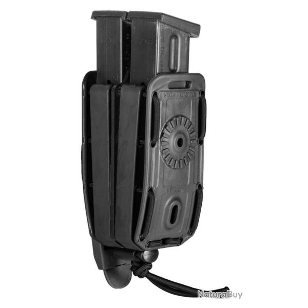 Porte-chargeur double Bungy 8BL01 Cal.9mm - Noir