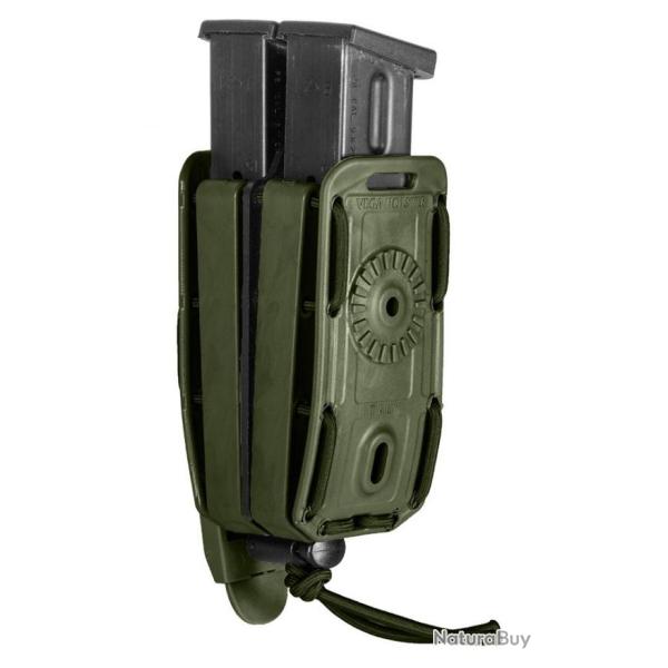 Porte-chargeur double Bungy 8BL01 Cal.9mm - Vert
