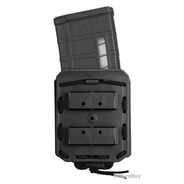 Porte-chargeur simple Bungy 8BL07 Cal.308/7,62mm - Noir