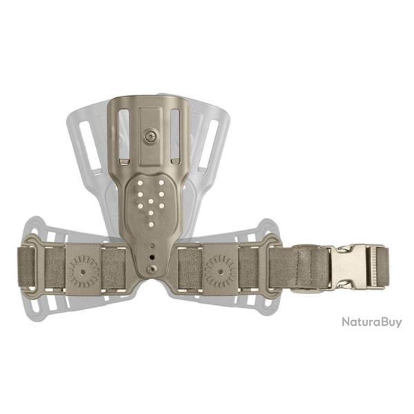 Plaque de hanche compacte 1 sangle 8K28 - Beige