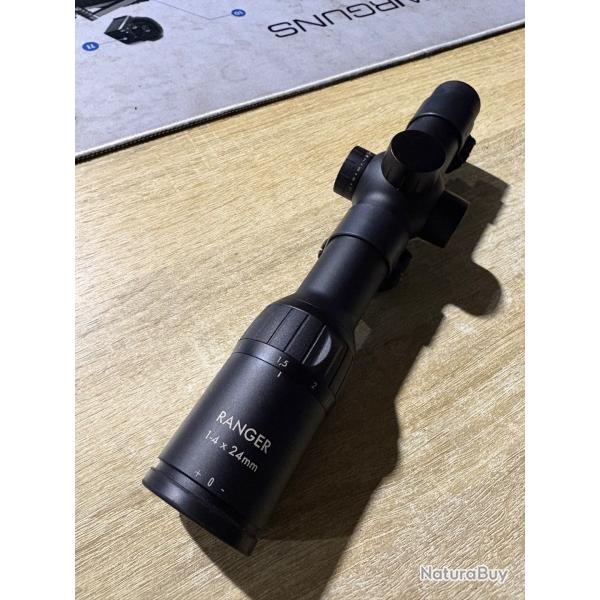 Lunette STEINER Ranger battue avec montage