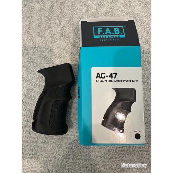 POIGNE F.A.B. DEFENSE AG-47 Noire