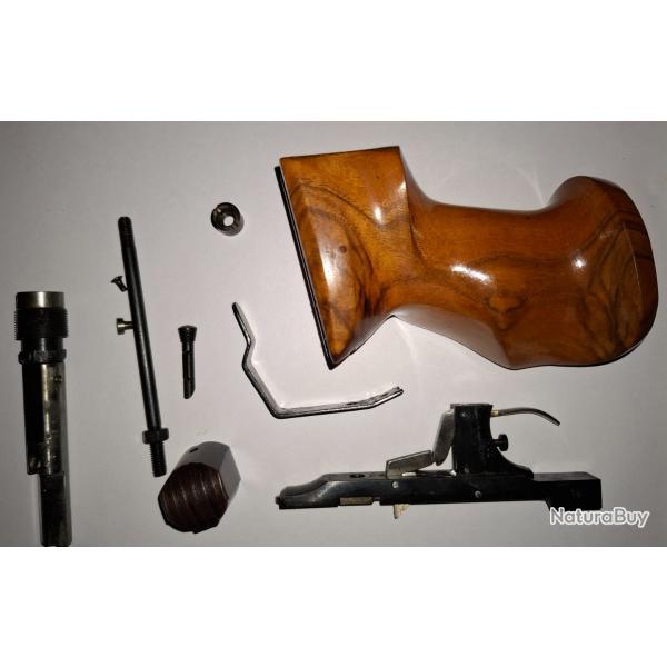 LOT PIECES PISTOLET DRULOV 70 DROITIER 22 LR