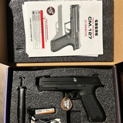 Vends Pistolet AEP CYMA CM 127 S Mofset Neuf