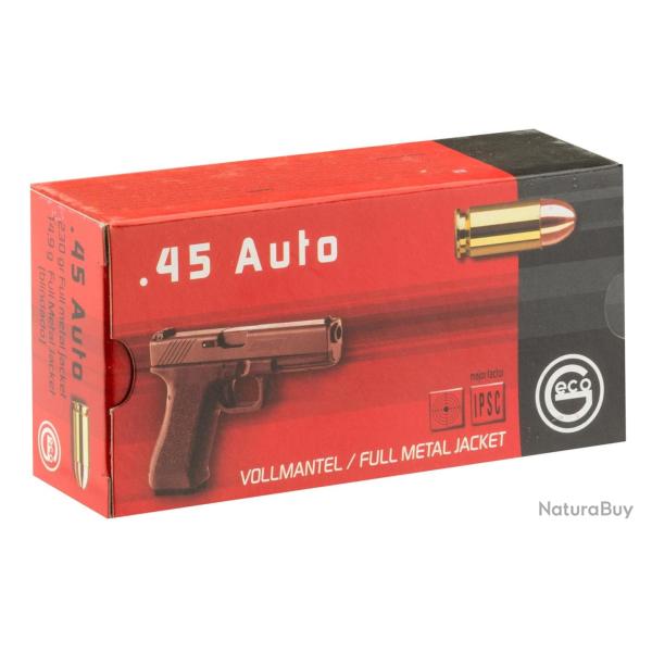 GECO - Cartouche C.45ACP FMJ�230gr�(x50)