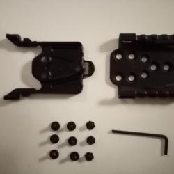 Kx2 gk pro. Support + réceptacle et vis. Kit complet. Différentes inclinaisons possibles