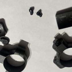 Colliers plus embases leupold QR diamètre 30 mm