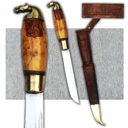 SUPERBE & BEAU COUTEAU POIGNARD PUUKKO FINLANDAIS 1950 POST WW2 XX ORIGINAL
