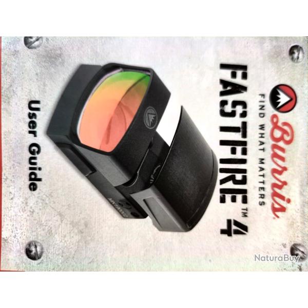 Viseur point rouge burris fastfire 4 �tat neuf montage amovible