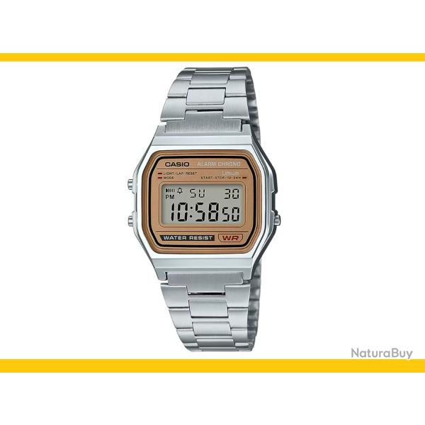 Montre Digitale Casio - Vintage, Dore